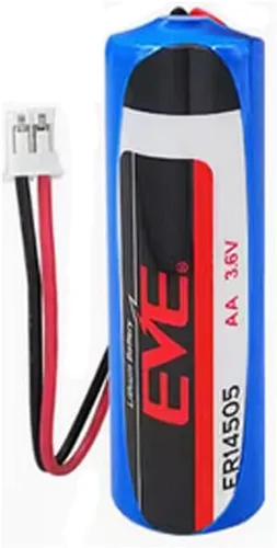 Vista 2 de 10pcs ER14505 batería de litio AA batería 3.6 voltios AA batería de litio 2700mAh con conector 2.0