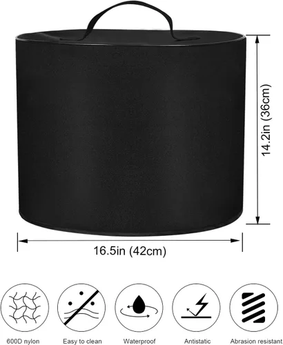 Vista 8 de Cubierta antipolvo para olla a presión, fundas para olla de cocción lenta, resistente al agua, para Instant Pot Pro (8 cuartos de galón) 10 en 1/13