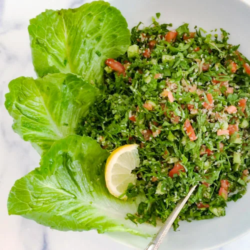 Vista 4 de Ziyad Burghul rojo, relleno de pan perfecto para pan rallado, avena, tabuli, kibeh, curries! 16 onzas