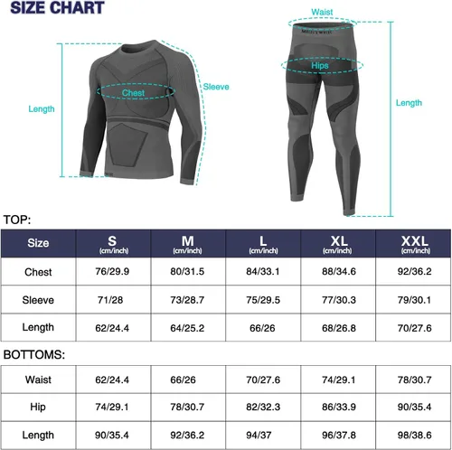 Vista 6 de MEETWEE Men's Seamless