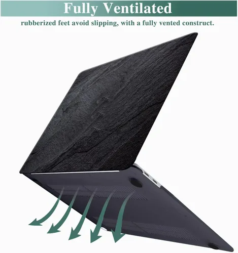 Vista 6 de Funut Funda rígida de plástico para laptop para MacBook Pro de 13 pulgadas 2024 2023 2022 2021 2020-2016 versión M2 M1 A2338 A2289 A2251 A2159 A1989