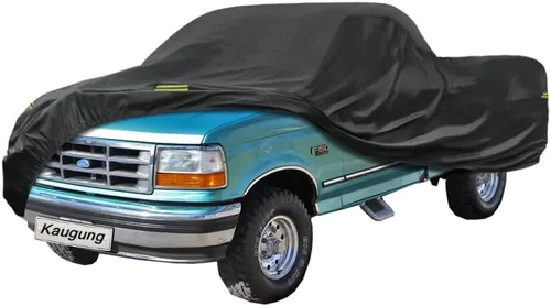 Vista 34 de Kaugung - Cubierta impermeable para camioneta, 7 capas resistentes, ajuste completo para Mitsubishi Raider 2006-2010, para todo clima, protección