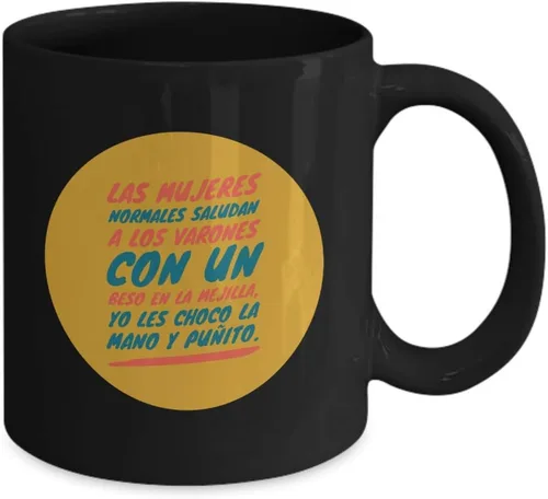 Vista 2 de Taza de Café Mujeres Vaso, taza de té divertidas, tazas personalizadas, taza de café inspiradoras, taza con mensajes positivos.