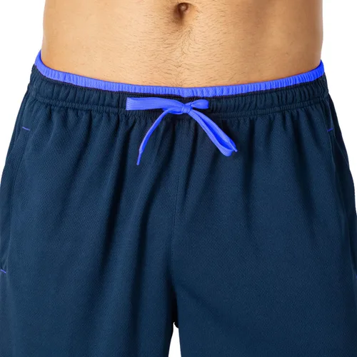 Vista 4 de Butrends Pantalones deportivos de malla para hombre con cordón en la cintura elástica, pantalones deportivos con parte inferior abierta