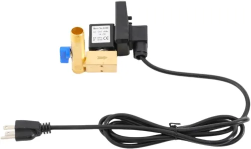 Vista 2 de Válvula de drenaje electrónica temporizada, 1/2 "AC110V 2 vías válvula de drenaje de acción directa, válvula de drenaje de condensado cronometrada