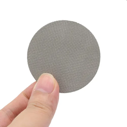 Vista 3 de 2 paquetes de pantalla de disco de portafiltro de café de 51 mm, placa de malla de filtro de café reutilizable de 1,7 mm de grosor para cesta