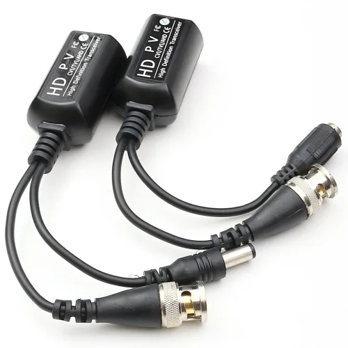 Vista 3 de PV/PVD/PVA - Cable de audio de vídeo de alimentación pasiva BALUN Twisted Pair UTP con conector de alimentación HD Balun para cámaras 720P / 1080P