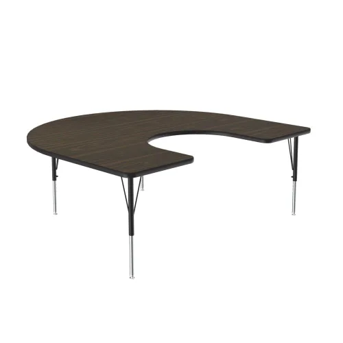 Vista 20 de Correll Mesa de Actividades Rectangular para Aula de 24"x36", Altura Ajustable (19"-29"), Granito Negro Laminado Térmico Fusionado Duradero
