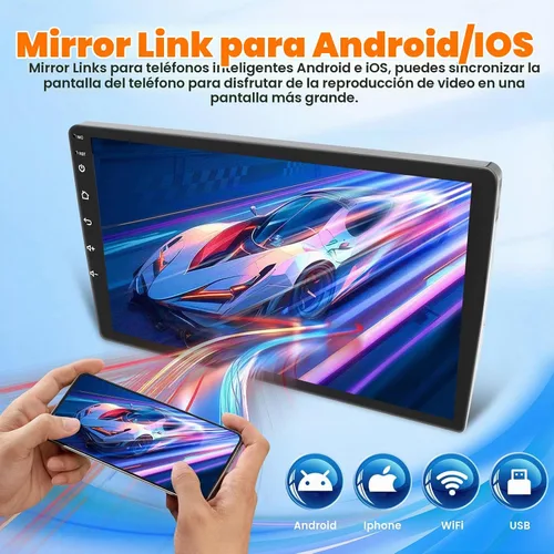 Vista 5 de [Roinvou] 2+64G 9" Android 15 Radio de coche para Mazda CX7 2006-2012 9" Touch Screen Car Stereo with Wireless CarPlay/Android Auto/Mirror Link