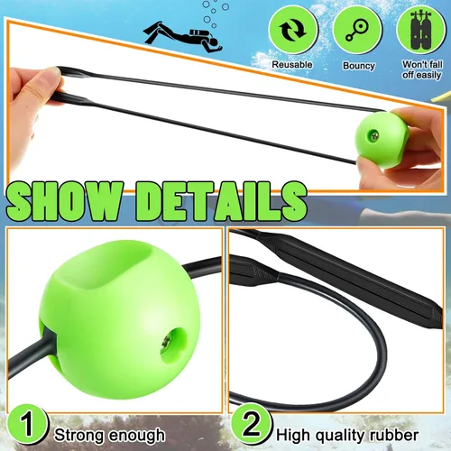Vista 5 de 2 unids tanque Banger dispositivo de señal subacuática cilindro buceo tanque accesorios para buzos fabricante de ruido
