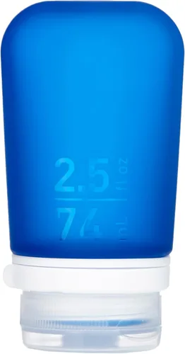 Vista 13 de Humangear GoToob, pequeño padre, Agua (Aqua)), HG3161 Refillable & Leak-Proof Silicone Travel Size Bottles with Locking Cap for Toiletries