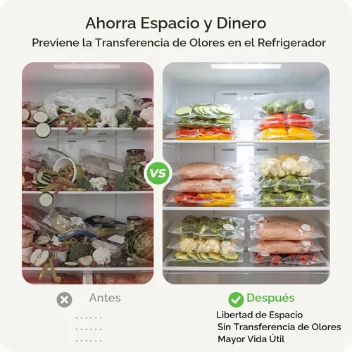 Vista 9 de Sellador al vacío para alimentos: 30 bolsas selladoras al vacío