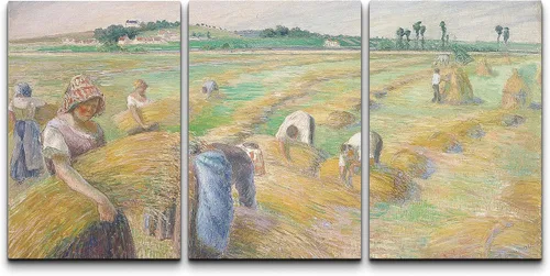 Vista 15 de Wall26 - Lienzo decorativo para pared, 3 piezas, serie de pinturas famosas