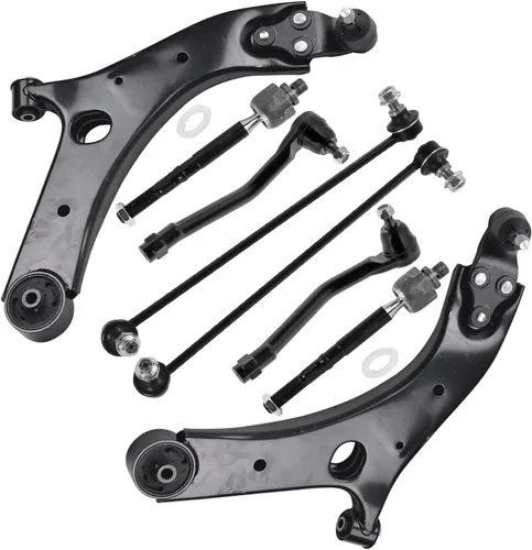 Vista 327 de Detroit Axle - Kit de brazos de control de extremo de 8 piezas para Toyota 2001-2003 Highlander 2002-2003 Camry Lexus ES300, 2 conjuntos de brazos