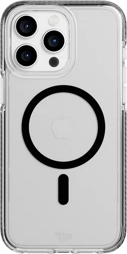 Vista 9 de Tech21 Evo Crystal - Funda para iPhone 15 Pro, compatible con MagSafe, funda de protección contra impactos, color negro grafito
