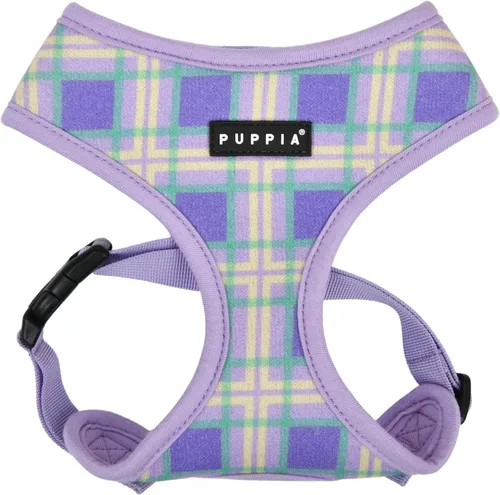Vista 12 de Puppia Arnés para perro sobre la cabeza de moda de primavera y verano, Aqua_Fete, talla M