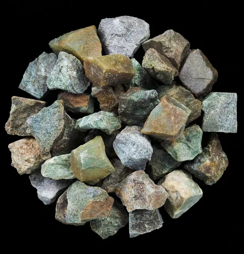 Vista 20 de BEZAVO Puntero amatista piedras en bruto para pulir, piedras crudas y cristales para la fabricación de joyas, pulido, cabbing, lapidario, rocas
