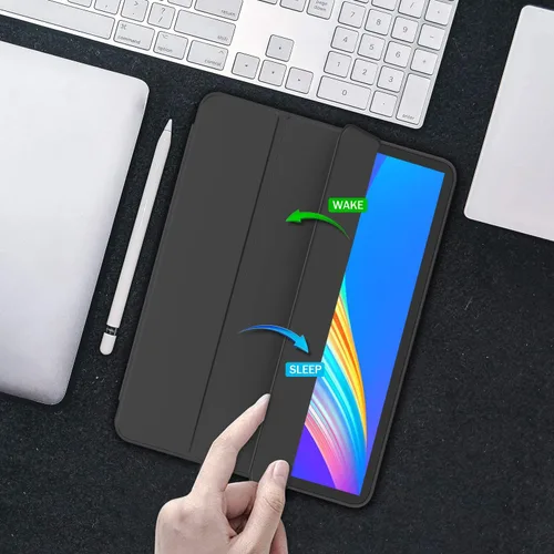 Vista 6 de Funda para iPad Pro de 12.9 pulgadas 2022/2021/2020 (6ª/5ª/4ª generación) con soporte para lápiz