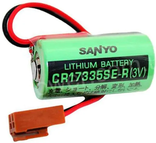 Vista 3 de KANGLEUS (5 piezas) para SANYO CR17335SE-R CR17335 3V 1800mAh PLC batería de repuesto con enchufe
