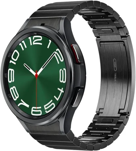Vista 9 de Samsung Galaxy Watch 6 Classic 43mm - Reloj inteligente Bluetooth, bisel giratorio, rastreador de fitness, zonas de frecuencia cardíaca