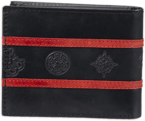 Vista 3 de GUESS Men's Leather Slim Bifold Wallet