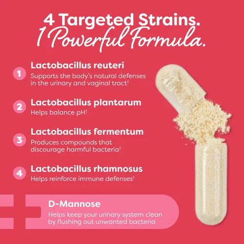 Vista 3 de Probulin Total Care - Tracto urinario para mujeres = prebióticos + probióticos + postbióticos para apoyar un microbioma vaginal saludable - 20 mil