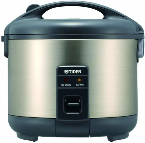 Vista 4 de Arrocera eléctrica de 3 tazas, modelo JNP-0550, de la marca Tiger, Urban Satin