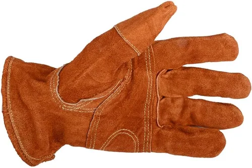 Vista 3 de Forney Guantes de trabajo de cuero vacuno premium para cercadores, para hombres