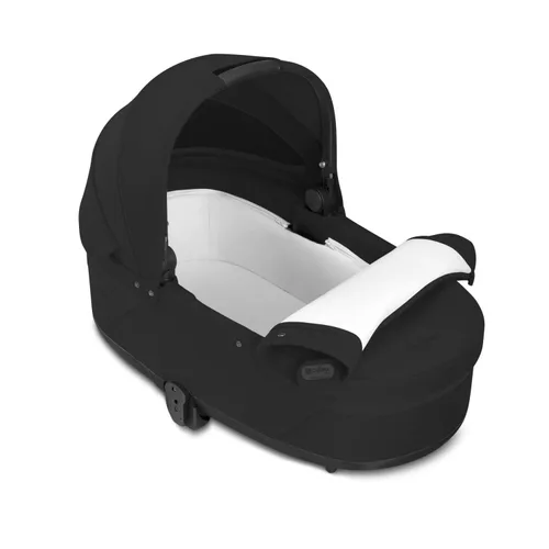 Vista 2 de Cybex Balios Cot S Lux - Moisés para bebé, asa integrada de fácil transporte, toldo e interior espacioso y acogedor, compatible con cochecito Cybex