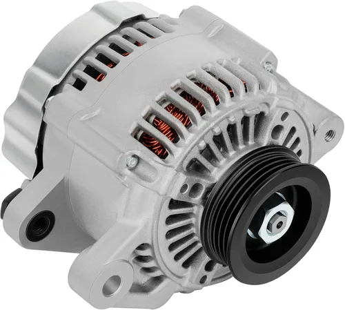 Vista 10 de SCITOO Nuevo alternador apto para Nissan para Pickup D21 2.4L 1995 1996 1997 2.4-12V 60 Amp CW 1-Groove Polea, reemplazo OE 23100-0S300