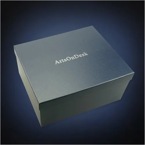 Vista 5 de Modern Art Magazine Holder mr114 - Soporte para archivos, libro de periódico, folleto, organizador de caja, cesta de regalo de Navidad y Acción