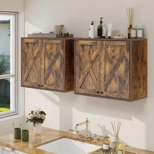 Vista 7 de YOURLITE Gabinete de lavandería, gabinete de medicinas, organizador de granja montado en la pared con estantes para baño y cocina sobre el inodoro