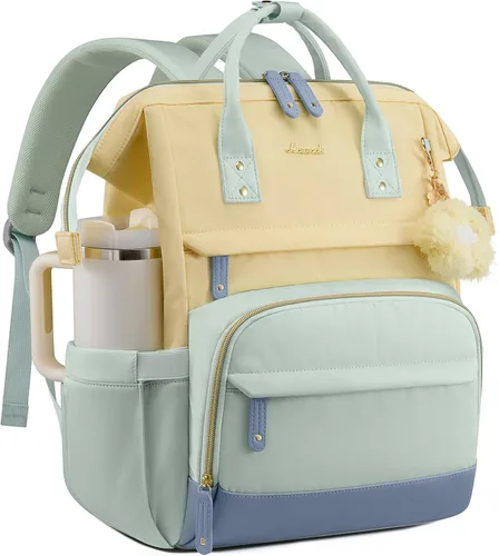 Vista 38 de LOVEVOOK Mochila para laptop para mujer, 15,6 pulg.