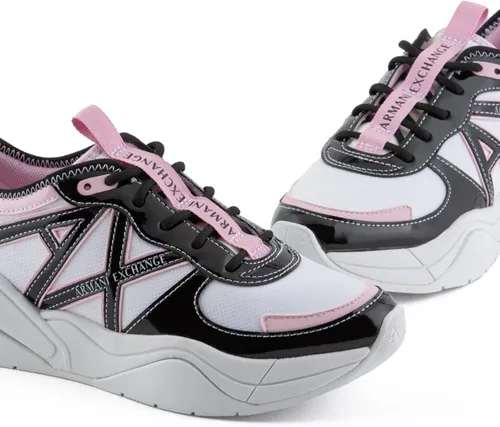 Vista 7 de AX ARMANI EXCHANGE Zapatillas Cher Chunky Logo para mujer