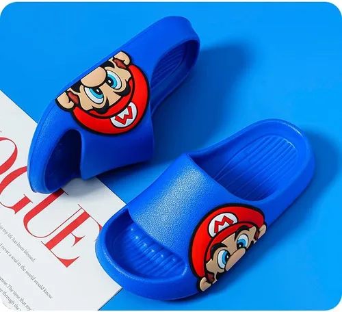 Vista 4 de Sandalias antideslizantes de EVA para niños y niñas, cómodas, suaves y ligeras, para baño, ducha, verano, piscina, playa, pantuflas