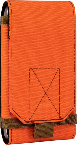 Vista 23 de bvya Funda táctica Molle para iPhone 15 Pro Max/15 Pro/15 Plus/15/14 Pro Max/13 Pro Max/12 Pro Max y otros teléfonos inteligentes de 4.7 a 6.9