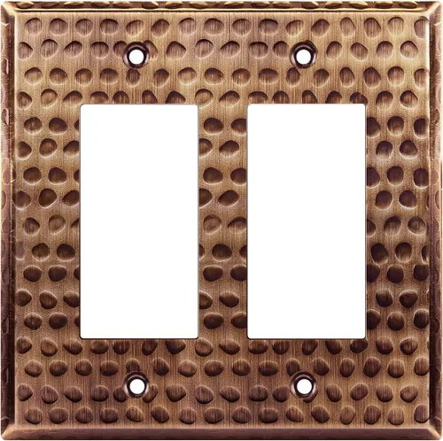 Vista 20 de LIDER Placa decorativa de pared de metal para interruptor o receptáculo, cubierta de salida de acero inoxidable, resistente a la corrosión