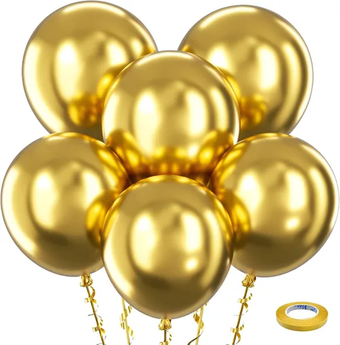 Vista 280 de Bezente Globos Naranjas de Látex para Fiestas - Paquete de 150 Globos de Helio Naranjas Mate Pequeños de 5 Pulgadas para Decoraciones de Fiestas