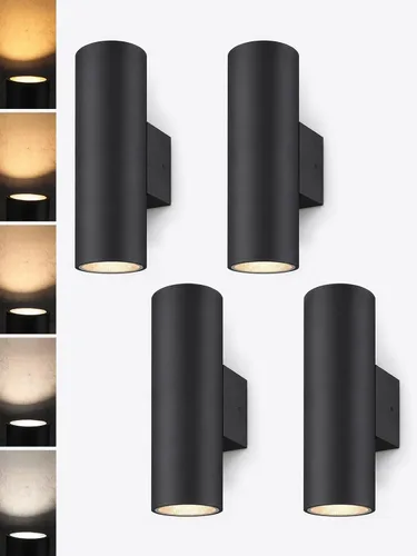Vista 9 de LEONLITE Paquete de 2 lámparas de pared LED de 12 pulgadas 5CCT para 5 ct.