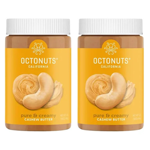 Vista 10 de Octonuts Crema de Cacao y Anacardo – 16 oz, Crema de Nueces y Chocolate, Sin Gluten, Vegana, Sin GMO, Sin Soja y Lácteos, Sin Maní, Sin Aceite