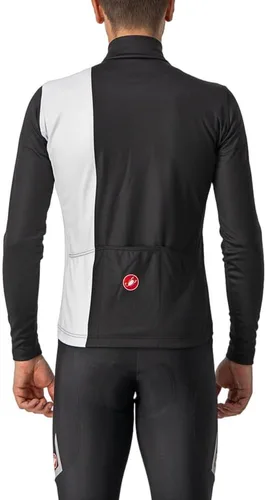 Vista 2 de CASTELLI Traguardo Jersey FZ, Negro claro/blanco, XXL