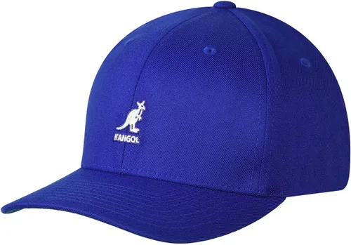 Vista 11 de Kangol Gorra de béisbol de lana Flexfit para hombre, mujer Azul oscuro
