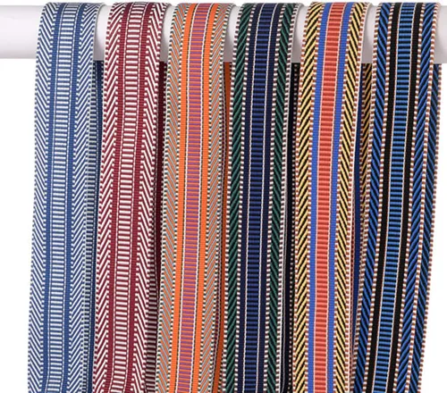Vista 6 de HUADEK Purse Strap Replacement Crossbody Handbag Stripe Wide Adjustable