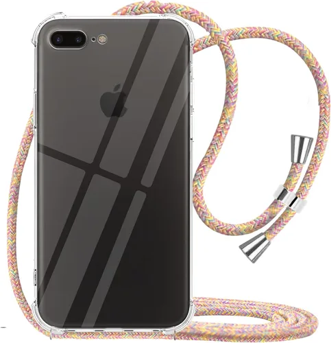 Vista 18 de Funda para teléfono Google Pixel 7 Pro, transparente, ajustable, con cordón para el cuello, para mujeres, niñas, TPU suave, delgada, a prueba