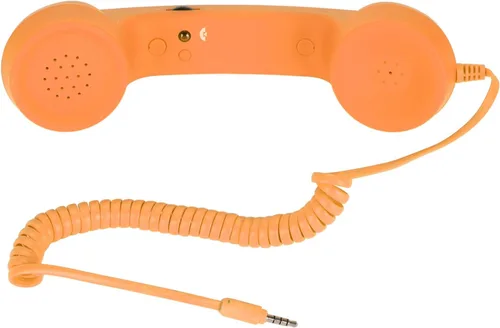 Vista 12 de Retro Phone Handset, Vintage Telephone Handset, Built in HD Speaker & Microphone Vintage Telephone Receiver Plug Play with 3.5mm USB C for Black