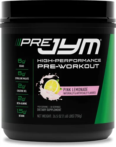 Vista 2 de PRE JYM 30 porciones - Limonada rosa y matriz activa Post JYM - Paquete de limonada en polvo