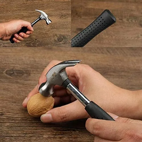 Vista 9 de Martillo magnético de la garra de la manija plástica de la cabeza redonda para la carpintería y herramienta electrónica, mini herramienta