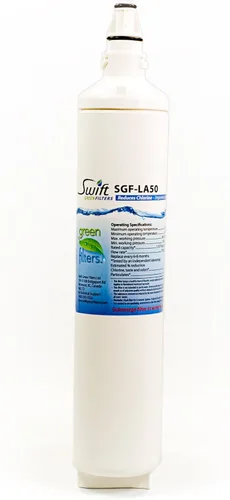 Vista 2 de Swift Green Filters Repuesto para filtros de agua para refrigeradores LT600P, 5231JA2006A, 46-9990 (paquete de 1) fabricados en Estados Unidos
