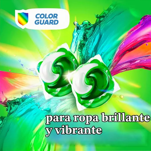 Vista 7 de Gain flings Ultra Oxi Cápsulas de Detergente para Ropa, 60 Unidades, Aroma Waterfall Delight, 3 en 1, Compatible con HE