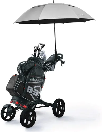 Vista 2 de ZEKAR Sombrilla de golf grande ventilada de 54 pulgadas, 62 y 68 pulgadas, resistente al viento, sombrilla para patio, protección solar y lluvia